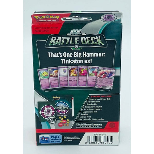 Pokemon TCG: Battle Deck Tinkaton EX Deck, Factory Sealed