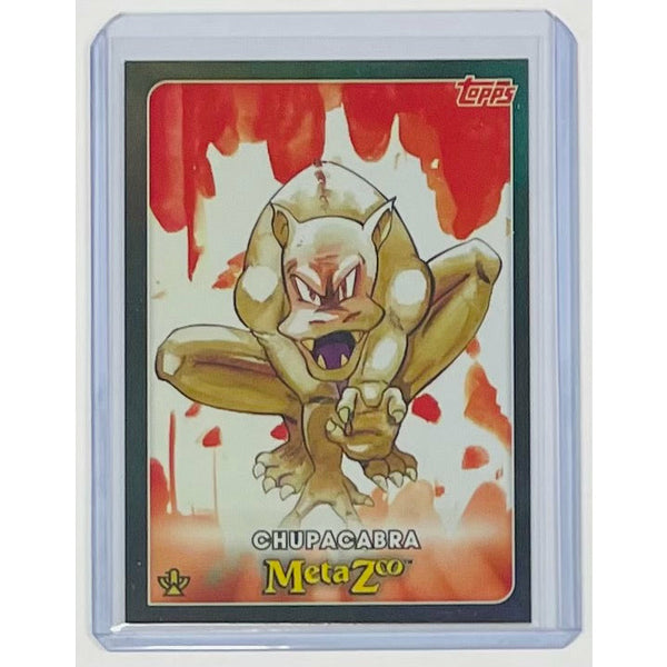 Topps Metazoo Cryptid Nation Series 0 Chupacabra Gold Rare #13 Fast Shipping