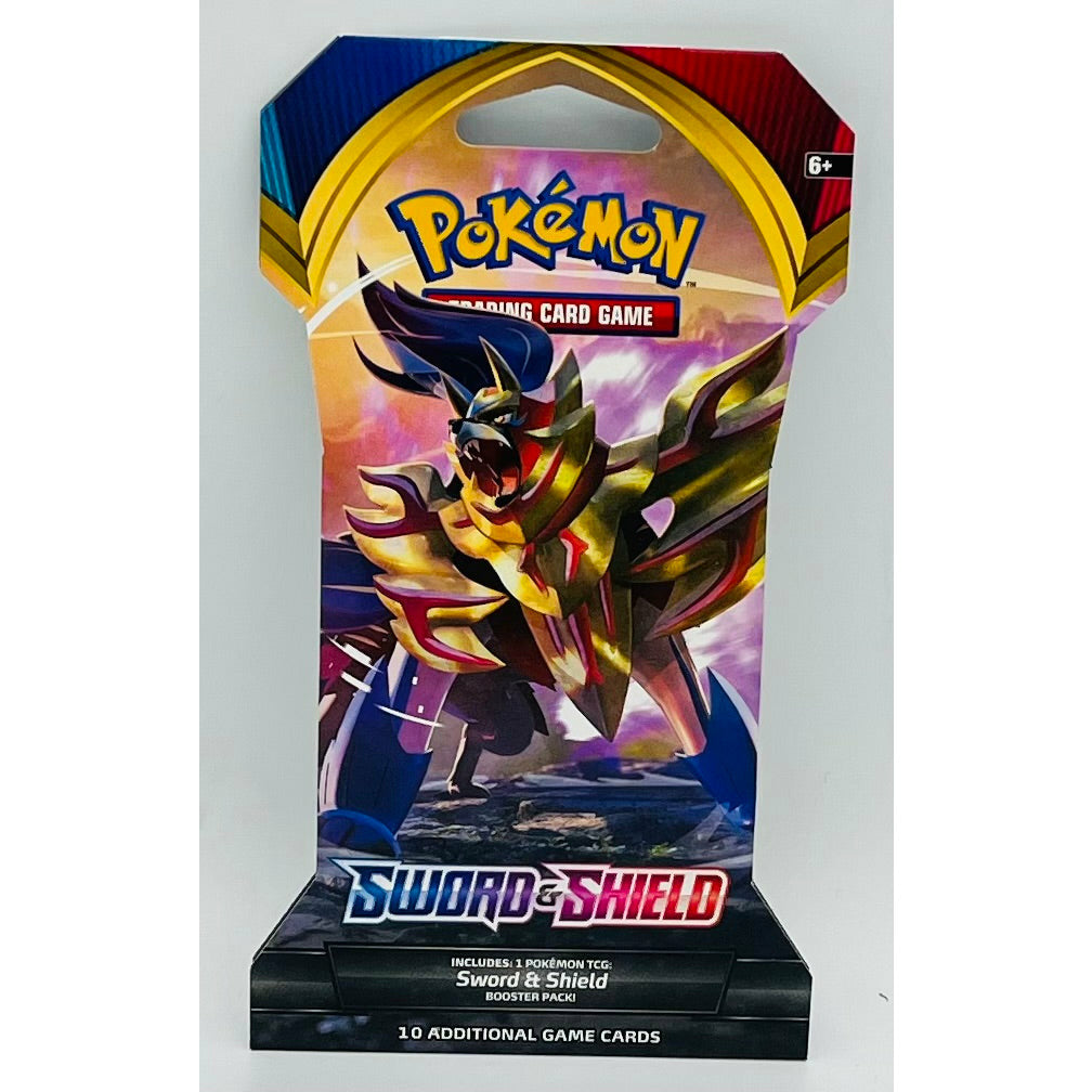 Pokemon TCG: Sword And Shield Sleeved Booster Pack- Factory Sealed