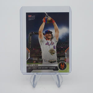 Pete Alonso Home Run Derby Champ - 2021 MLB TOPPS NOW Card 504 - PR: 2856