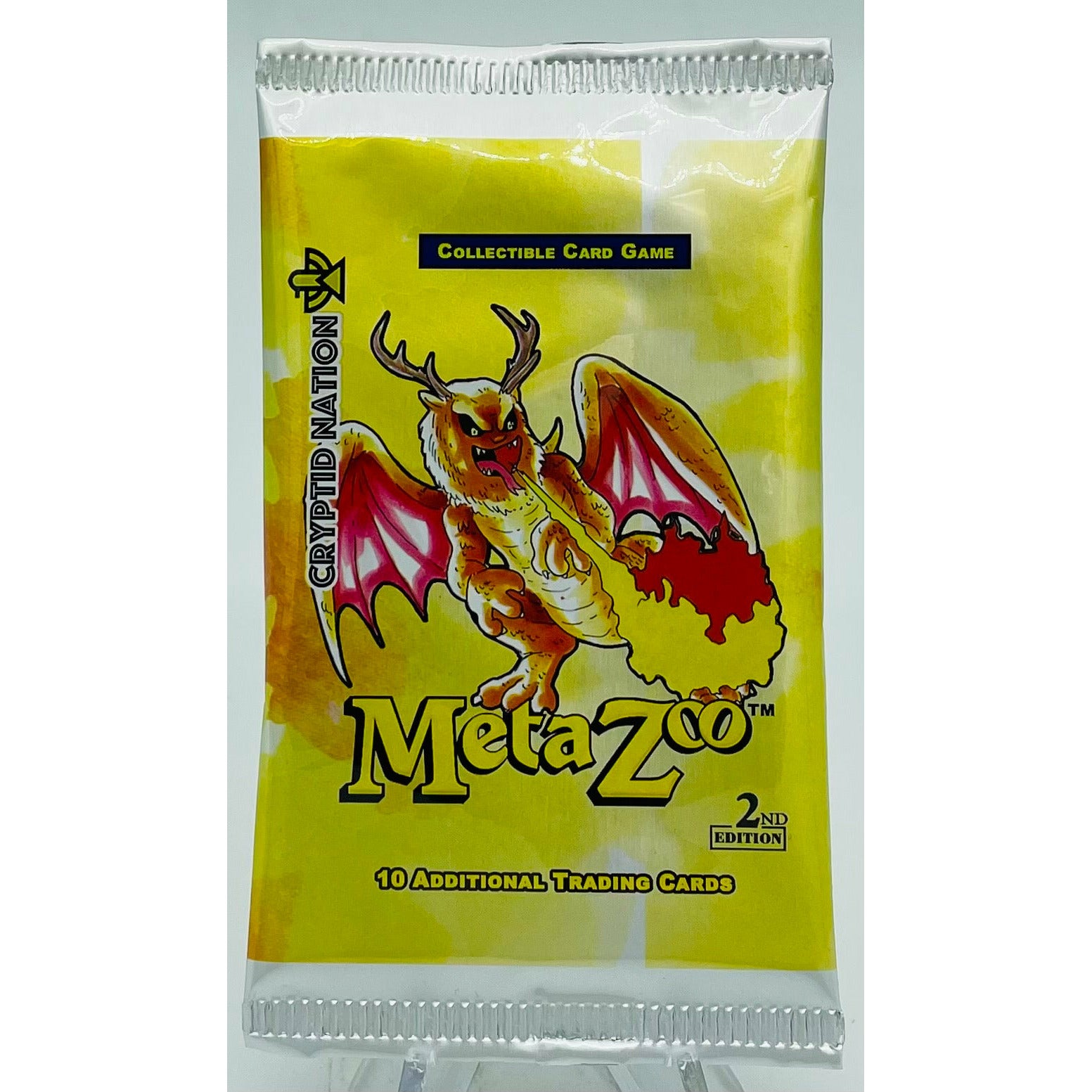 Metazoo Cryptid Nation 2nd Edition Booster Pack 10 Trading Cards Sealed