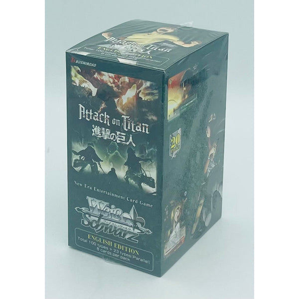 Weiss Schwarz Attack on Titan CCG: Volume 2 Booster Display Box, Factory Sealed