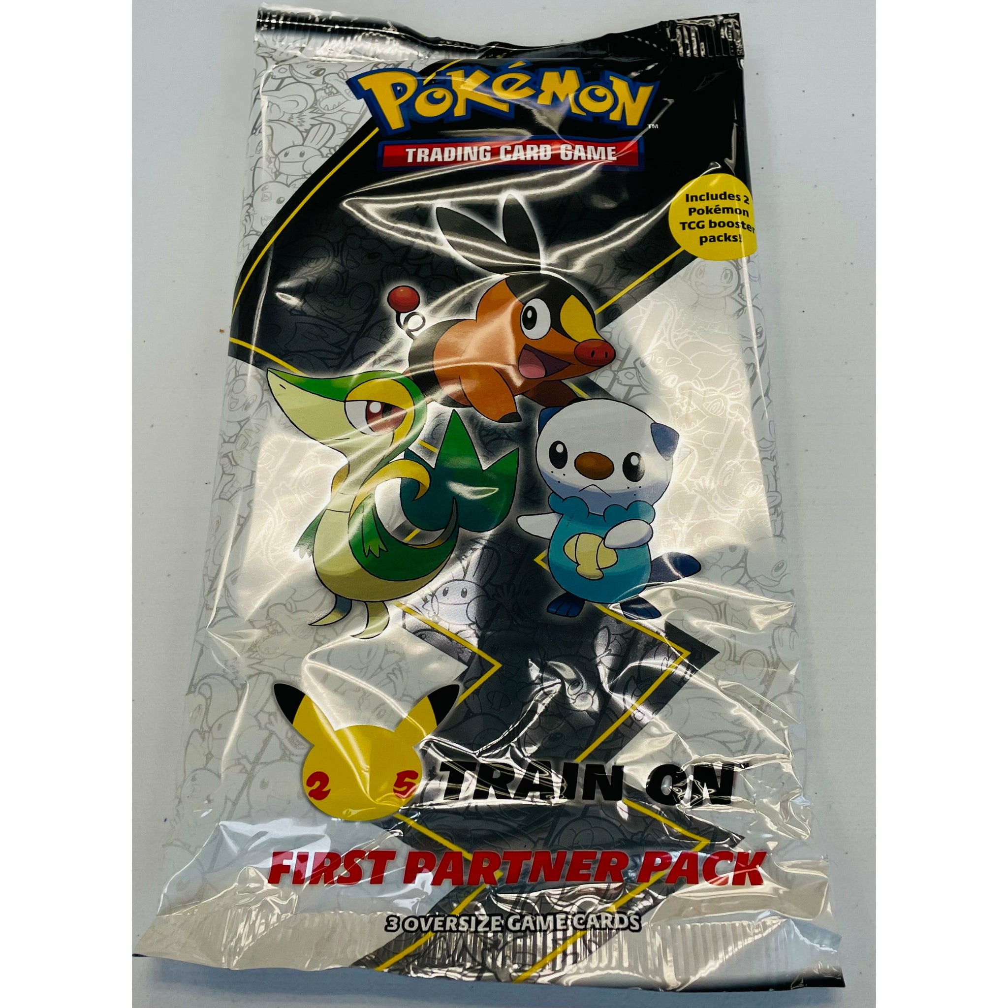 Pokemon First Partner Pack UNOVA Region New Sealed Includes 2 TCG Booster Packs