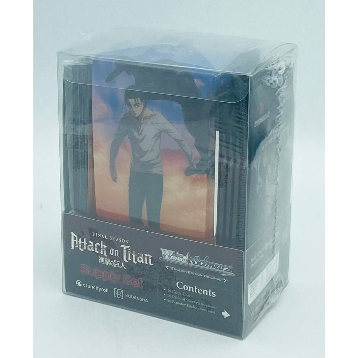 Weiss Schwarz Attack on Titan Final Season Supply Set, English Edition Fandom Trade Weiss Schwarz Attack on Titan Final Season Supply Set, English Edition Fandom Trade