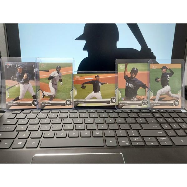 2021 New York Yankees MLB Topps NOW Road To Opening Day 15-Card Team Set -