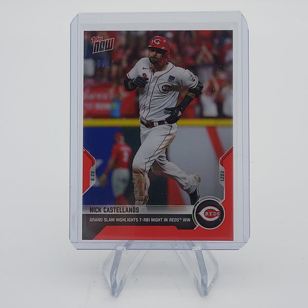 Nick Castellanos Grand Slam -2021 MLB TOPPS NOW Card 426- Red Parallel #7/10