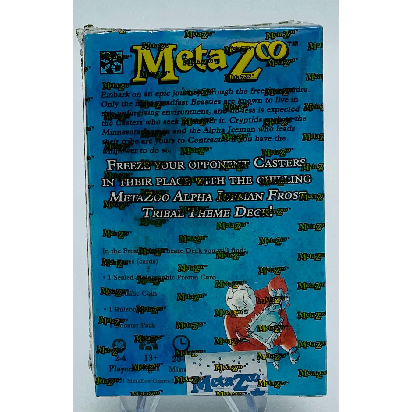 MetaZoo Cryptid Nation Tribal Theme Deck 2nd Edition Alpha Iceman Fact Fandom Trade MetaZoo Cryptid Nation Tribal Theme Deck 2nd Edition Alpha Iceman Fact Fandom Trade