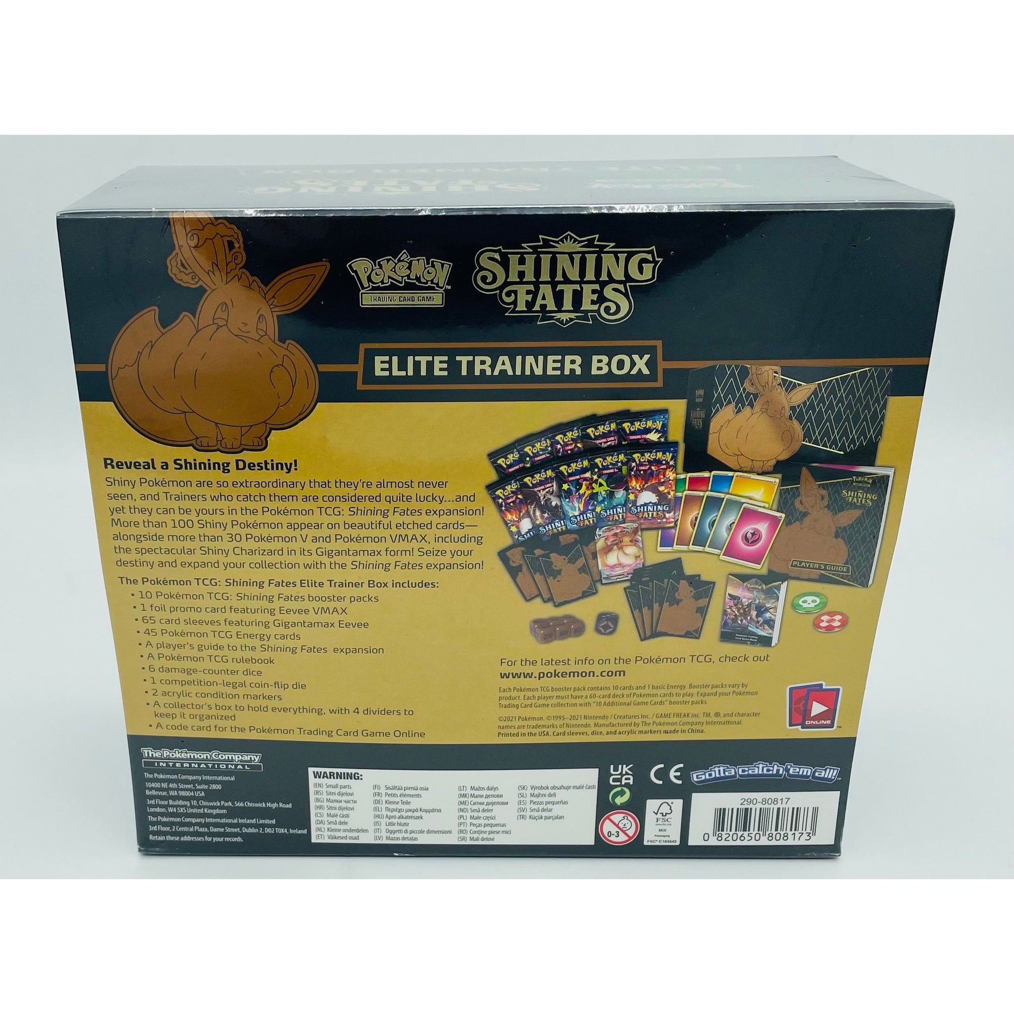 pokemon hidden fates elite trainer box card list Pokemon TCG: Shining Fates: Elite Trainer Box – Fandom Trade