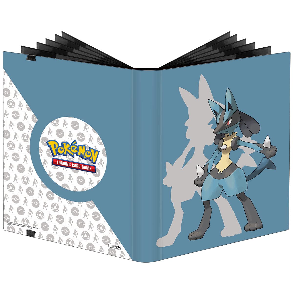 Ultra PRO Lucario 9-Pocket Zippered Binder - Holds 360 Pokmon Cards, Side-Loading Pages Pokemon Lucario Ultra Pro Ultra PRO Lucario 9-Pocket Zippered Binder - Holds 360 Pokmon Cards, Side-Loading Pages Pokemon Lucario Ultra Pro