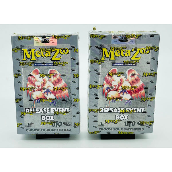 Metazoo Cryptid Nation UFO 1st Edition Release Event Deck Lot of 2, Factory Sealed
