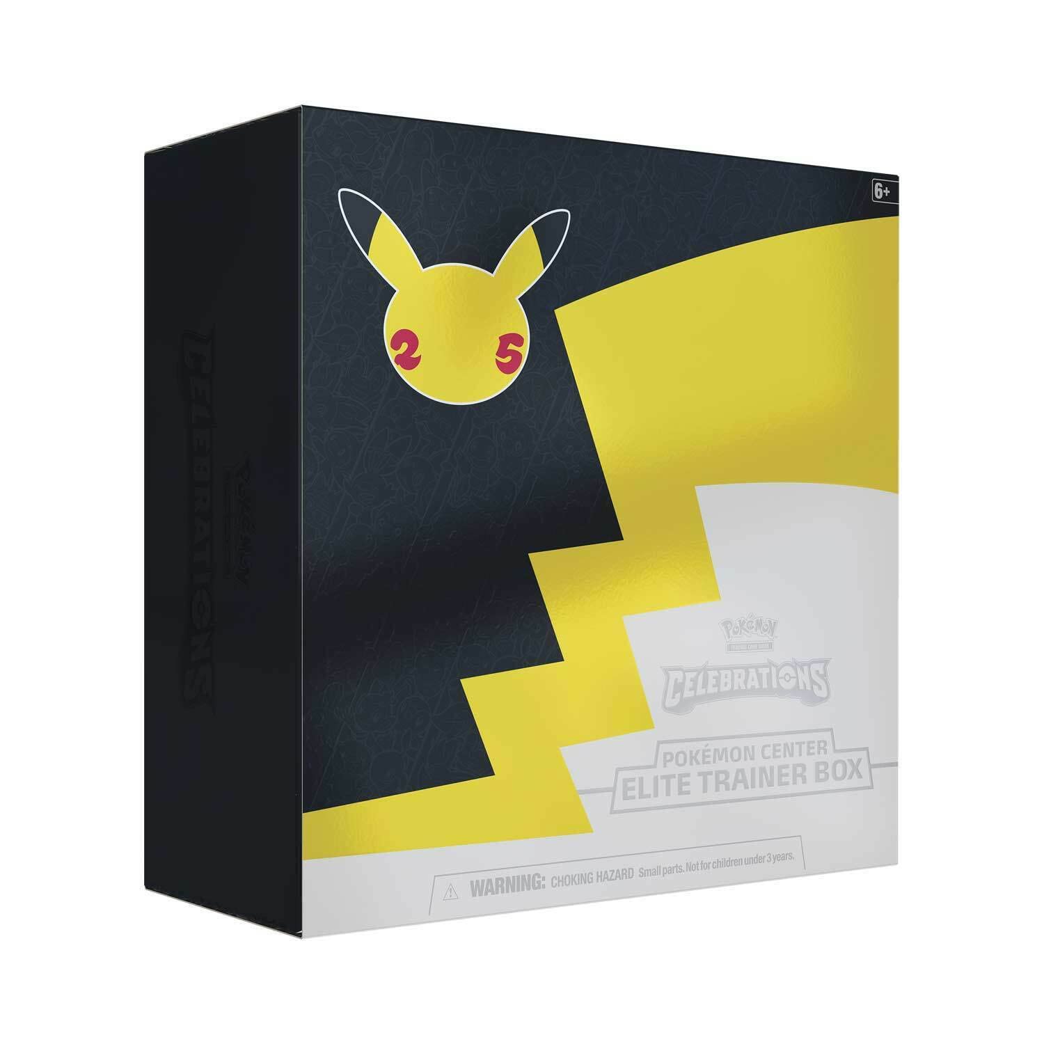 Pokemon TCG: Pokemon Center Exclusive Celebrations Elite Trainer Box ETB  FACTORY SEALED NEW!