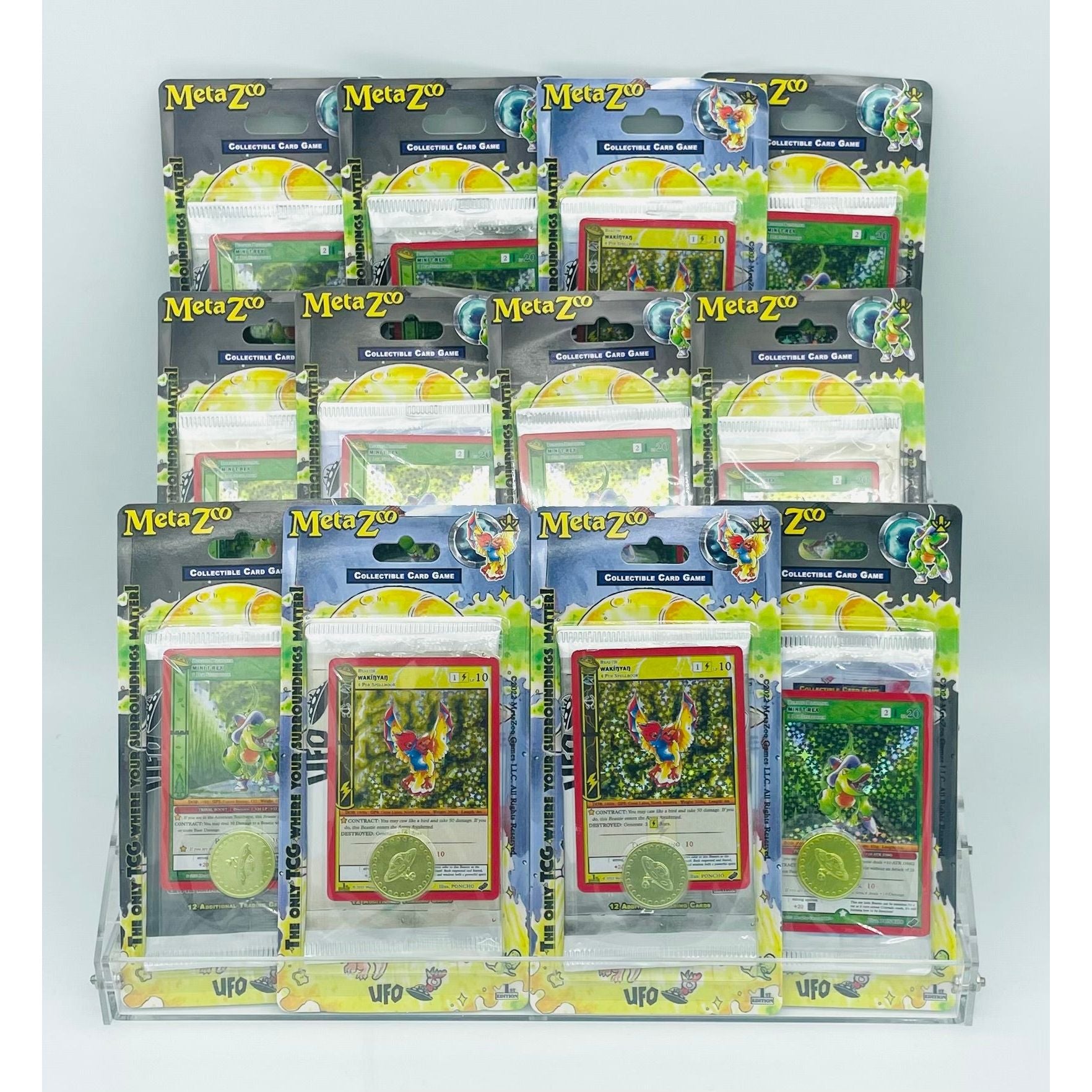 Metazoo Cryptid Nation UFO 1st Edition Lot of 12 Blister Packs, Factory Sealed