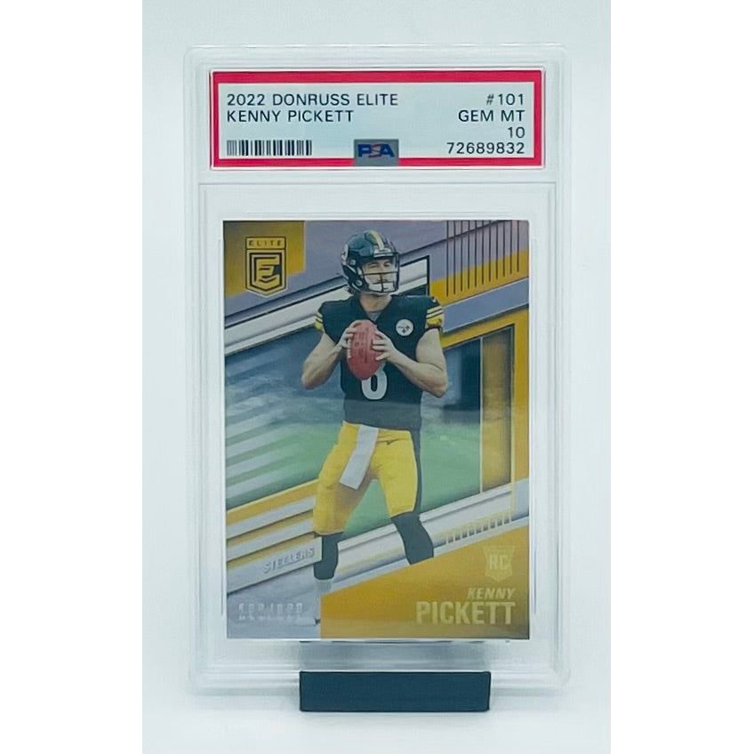 2022 Panini Donruss Football Kenny Pickett Elite RC PSA 10