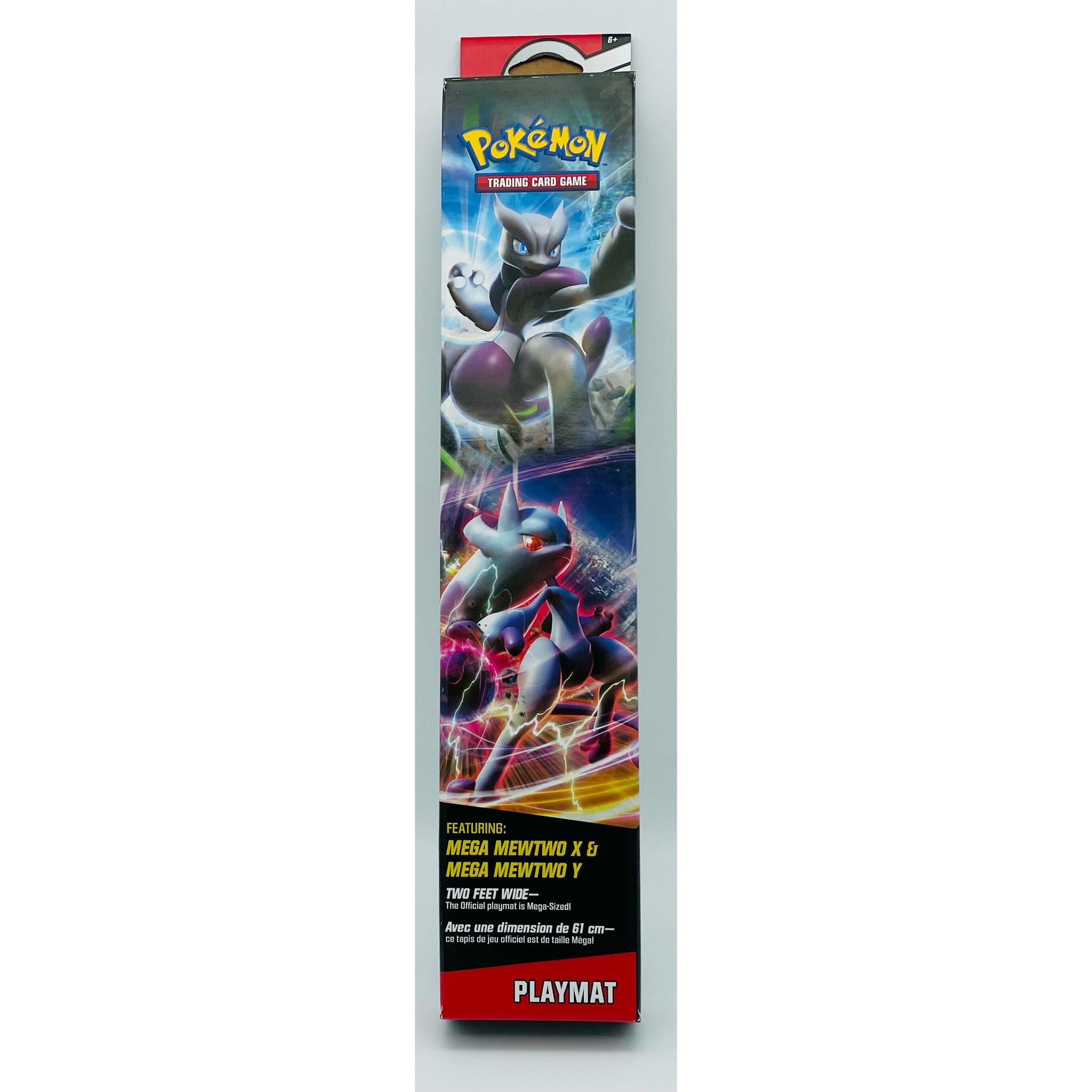 Pokemon Playmat Mega Mewtwo X and Mega MewTwo Y
