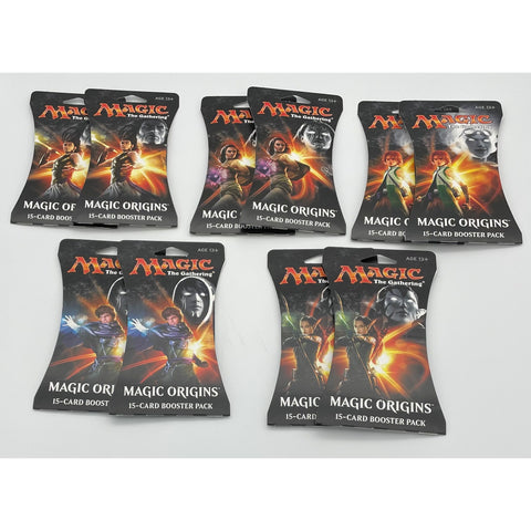Magic The Gathering TCG: Magic Origins 15 Card Booster - 10 Sleeved Packs