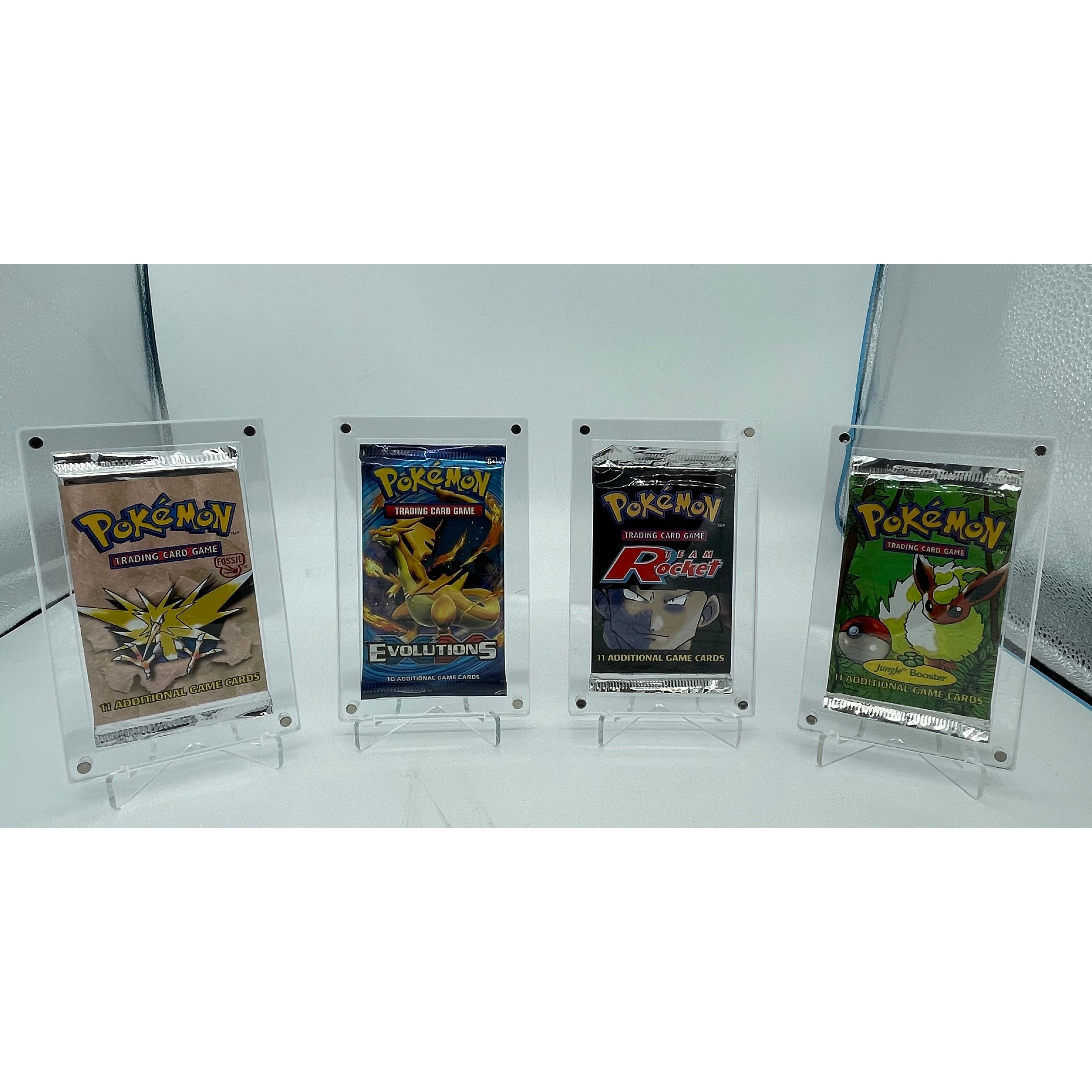 Acrylic Booster Pack Protector Fandom Trade Acrylic Booster Pack Protector Fandom Trade