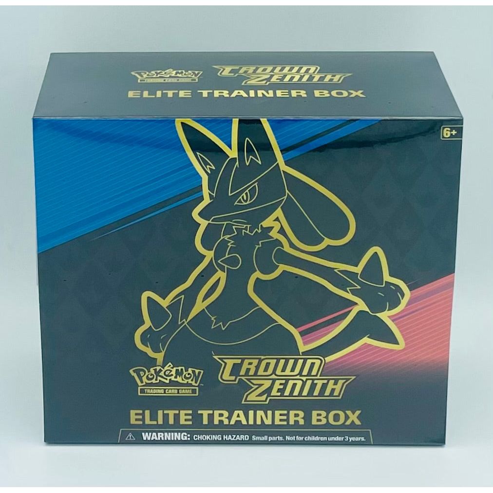 Pokemon TCG: Crown Zenith Elite Trainer Box, Factory Sealed