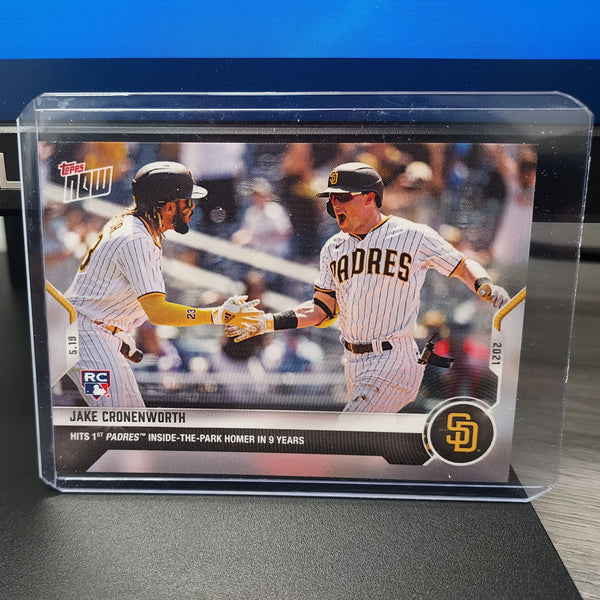 Jake Cronenworth Inside the Park HR-2021 MLB TOPPS NOW Card 232-Print Run: 1181