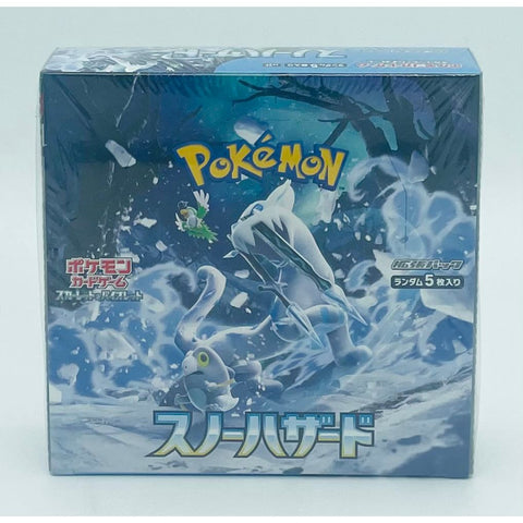 Pokemon TCG: Scarlet & Violet Expansion Pack Snow Hazard Box (Japanese)