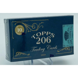 MLB 2021 Topps 206 Baseball Series - Wave 4 Trading Card Pack (10 Cards) Sealed
