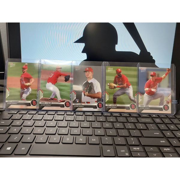 2021 St. Louis Cardinals MLB Topps NOW Road To Opening Day 15 - Card Team Set -