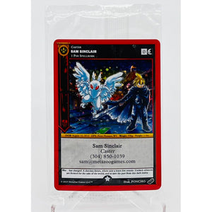 Metazoo Sealed Promo Card Sam Sinclair Collect-A-Con 2023 Kansas City