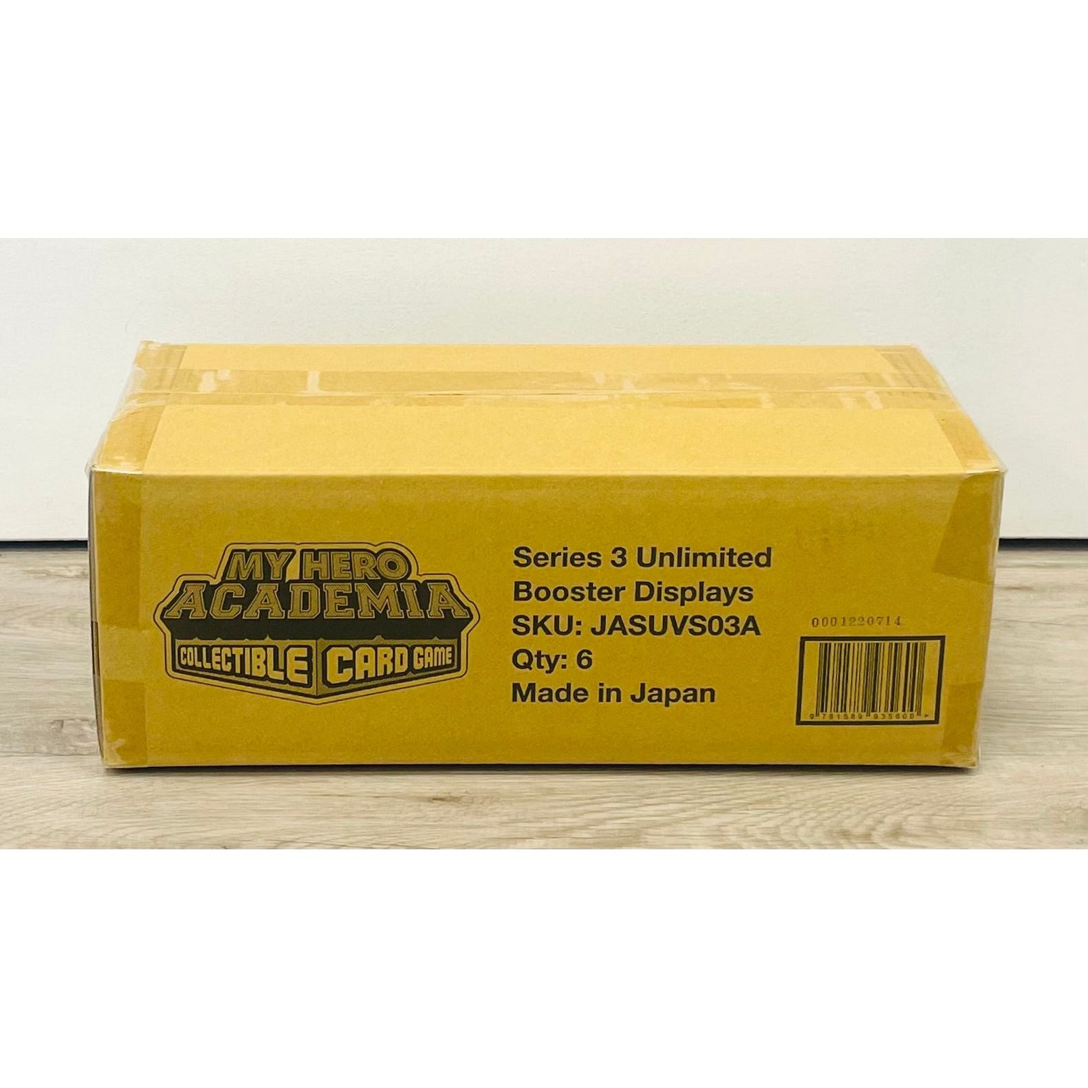 My Hero Academia Heroes Clash Series 3 Unlimited Case 6 Booster Boxes