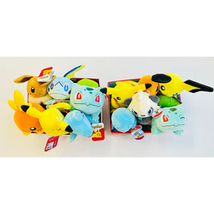 Pokemon Plush Stuffed Characters, Set of 12 Plushes Brand New!