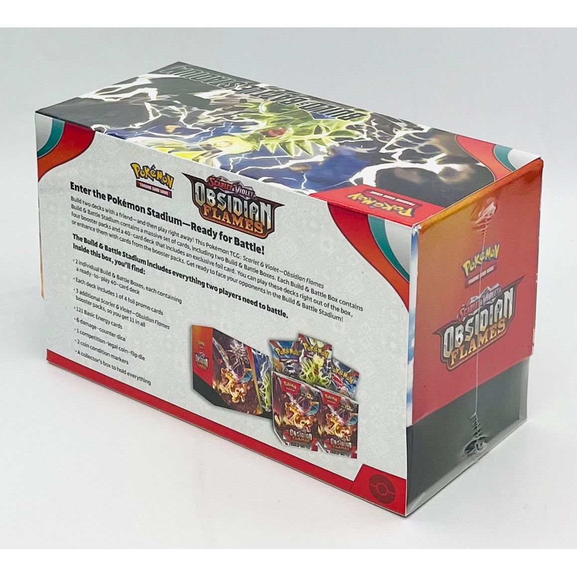 Pokemon TCG: Scarlet & Violet Obsidian Flames Build & Battle Stadium, Fandom Trade Pokemon TCG: Scarlet & Violet Obsidian Flames Build & Battle Stadium, Fandom Trade