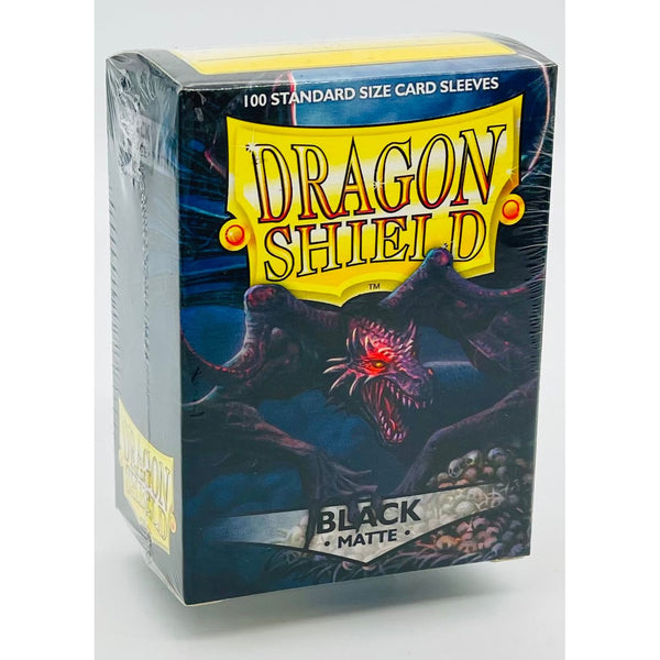 Dragon Shield Matte Sleeves - Black (100-Pack) - Dragon Shield Card Sleeves