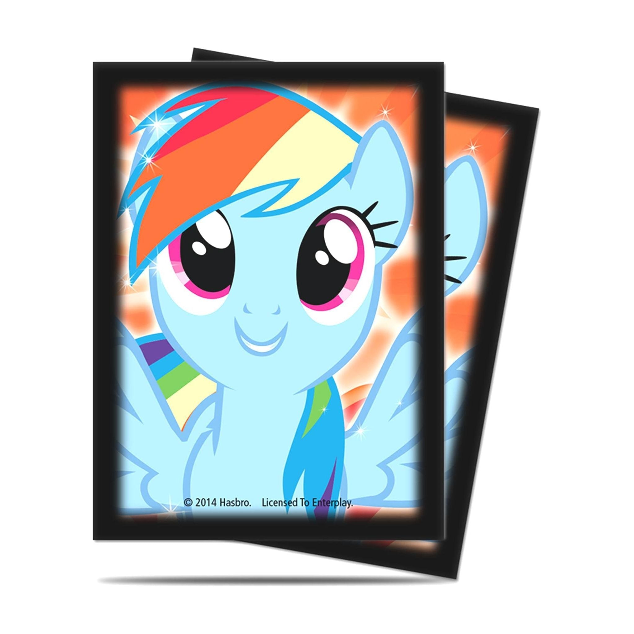 Ultra Pro My Little Pony Deck Protector Sleeves Featuring Rainbow Dash Fandom Trade Ultra Pro My Little Pony Deck Protector Sleeves Featuring Rainbow Dash Fandom Trade
