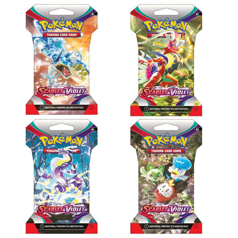 Pokemon TCG: Scarlet & Violet Sleeved Booster New Sealed Pack