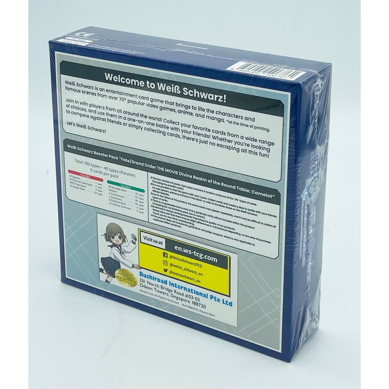 fate grand order booster box Weiss Schwarz Fate Grand Order Booster Display Box, Factory Sealed – Fandom Trade