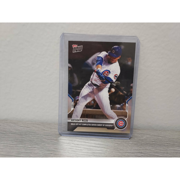 Anthony Rizzo Walk-Off Hit - 2021 MLB TOPPS NOW Base Card #176